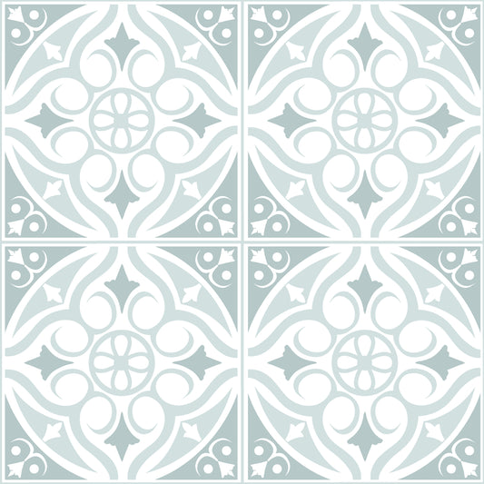 Victorian Blue Premium Peel & Stick Tilese