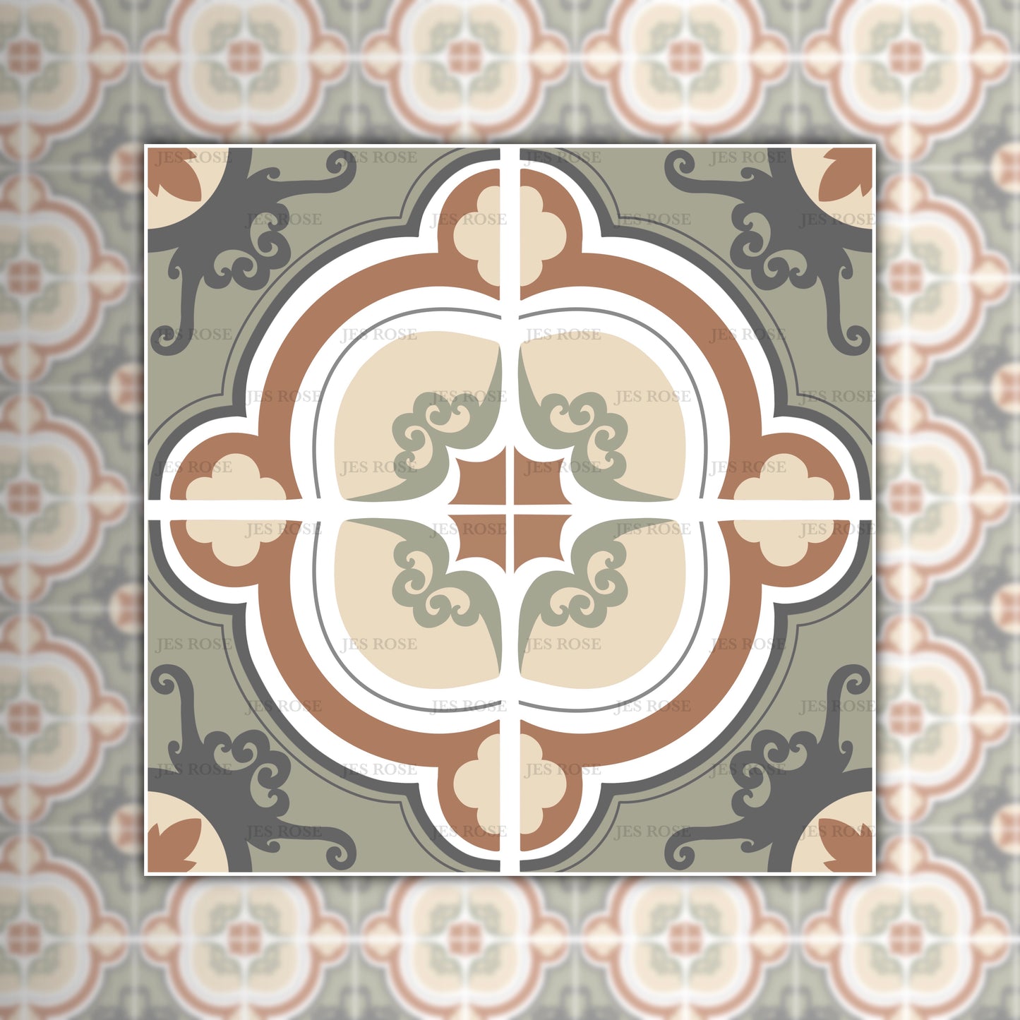 Venice Classic (large) Premium Peel & Stick Tiles