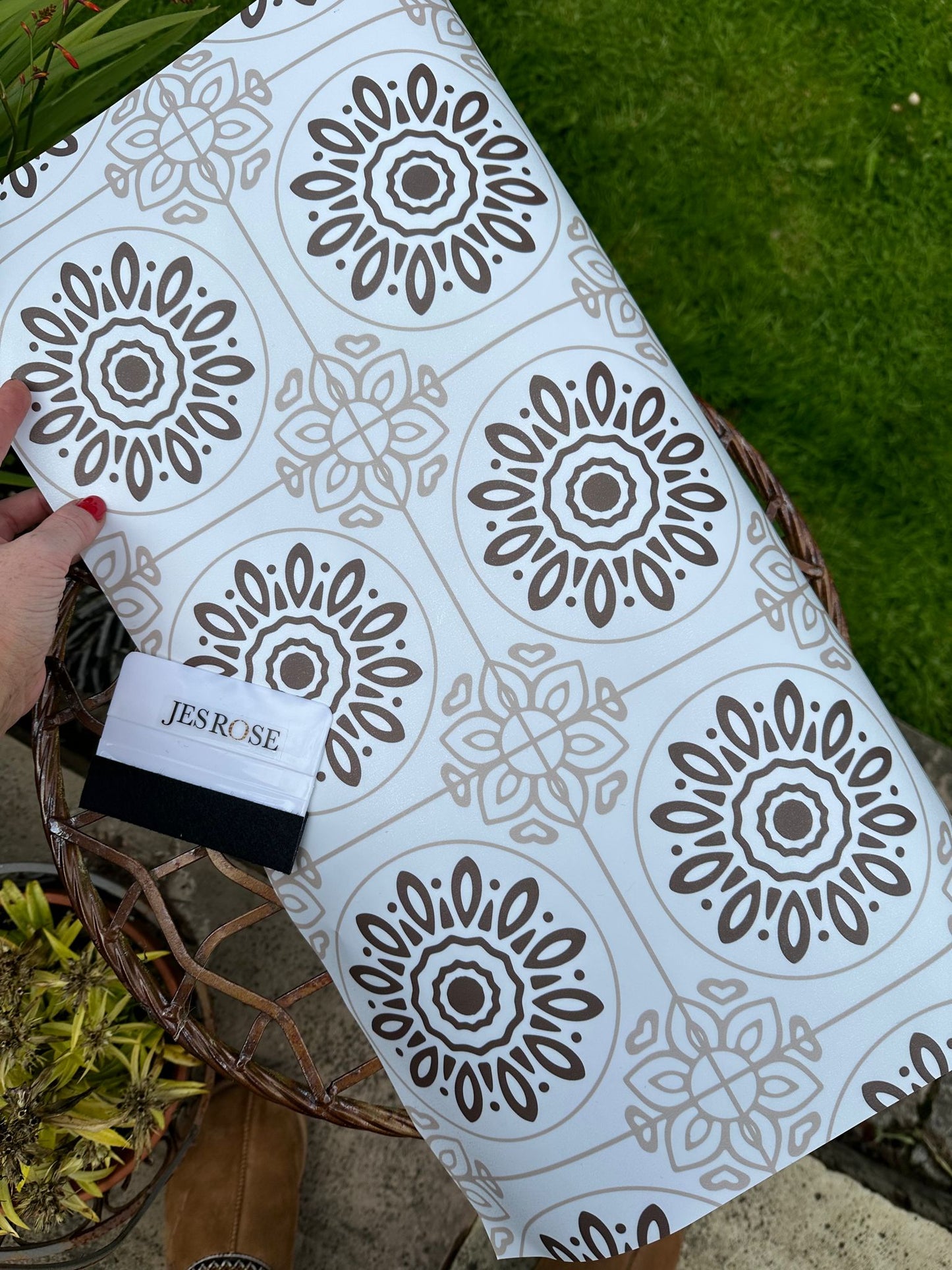 French Tiles - Floor & Wall Vinyl