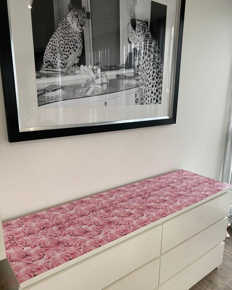 Layered Flamingo - Window Vinyl