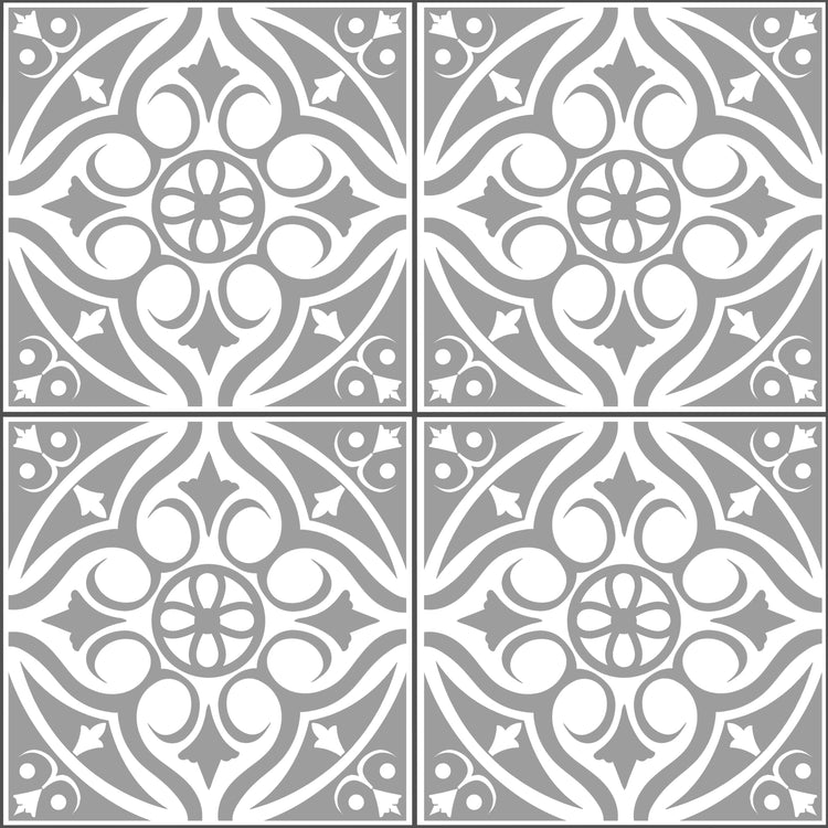 Victorian Tiles - Window Vinyl