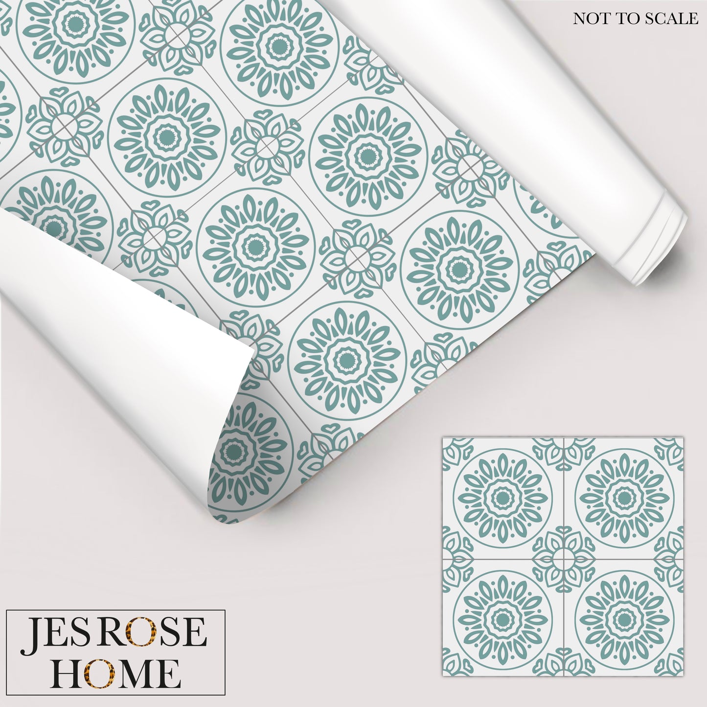 French Tiles - Window Vinyl