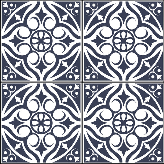 Victorian Tiles - Window Vinyl