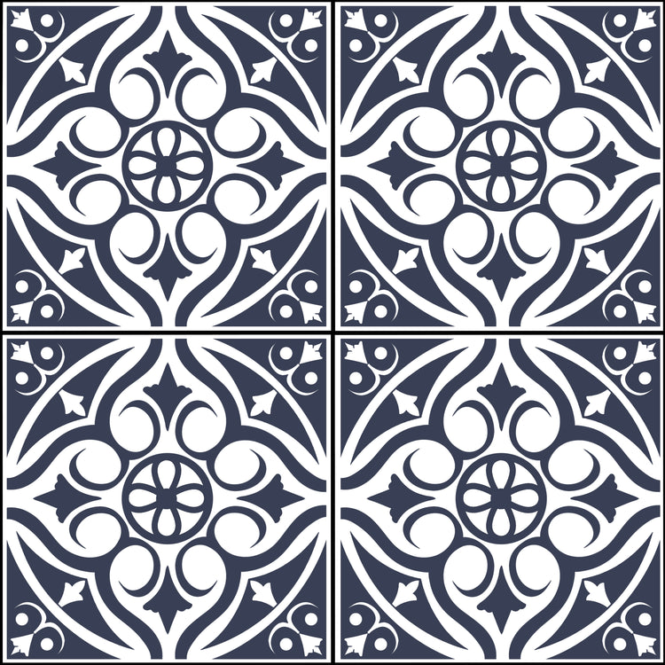 Victorian Tiles - Window Vinyl