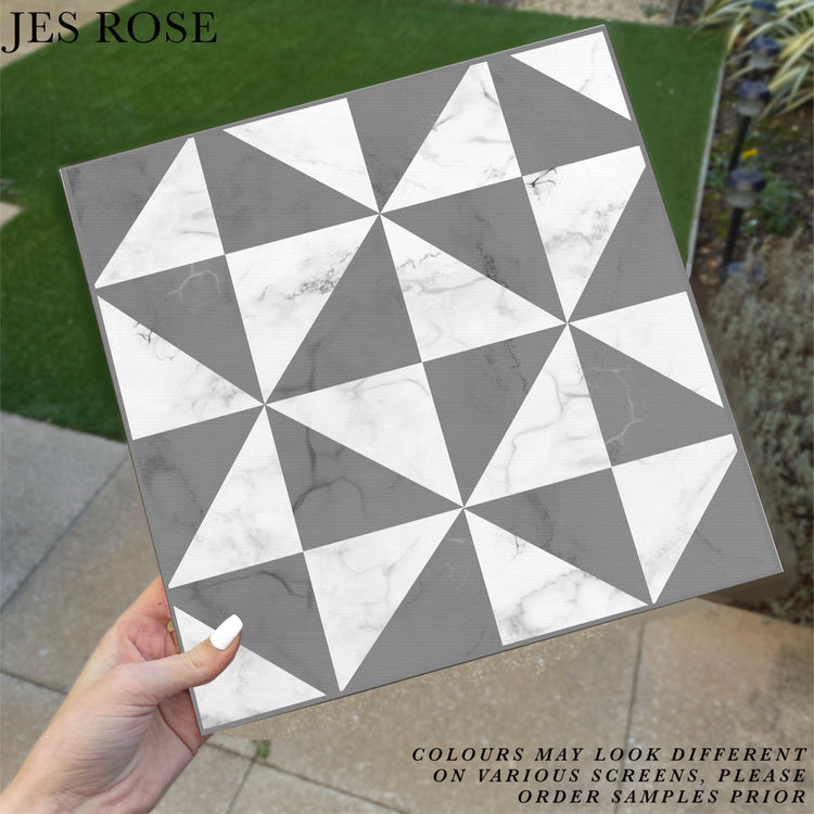 Art Deco Marble Premium Peel & Stick Tiles