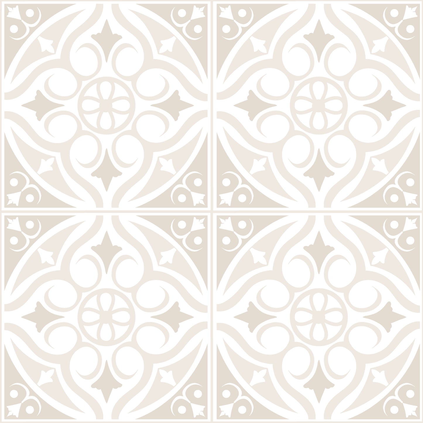 Victorian Beige Premium Peel & Stick Tilese