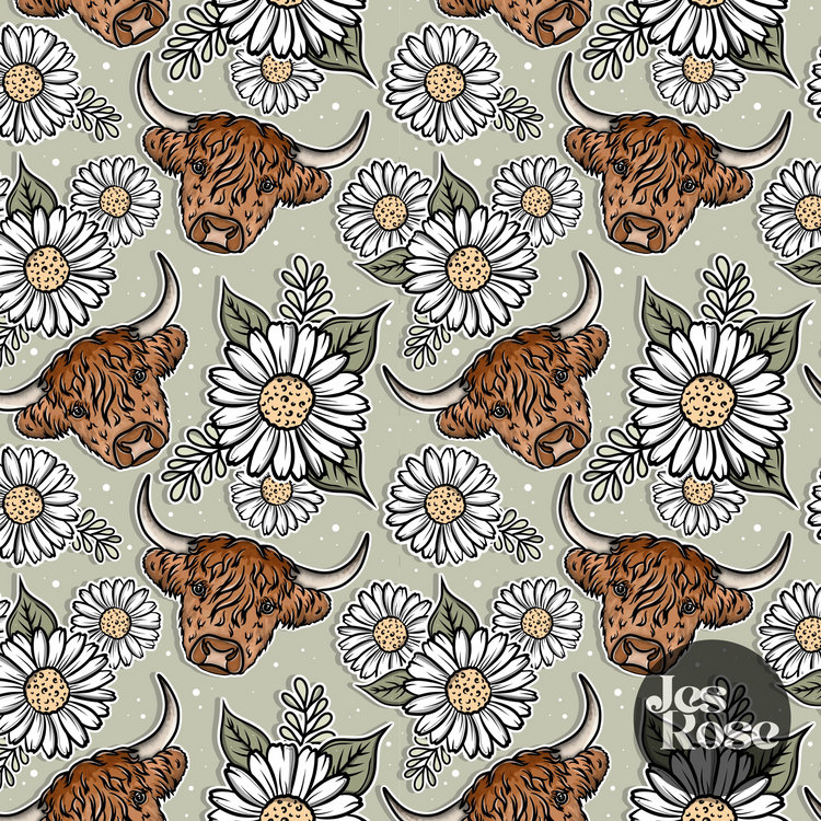 Highland Cow - Window Vinyl