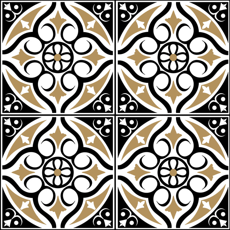 Victorian Tiles - Window Vinyl