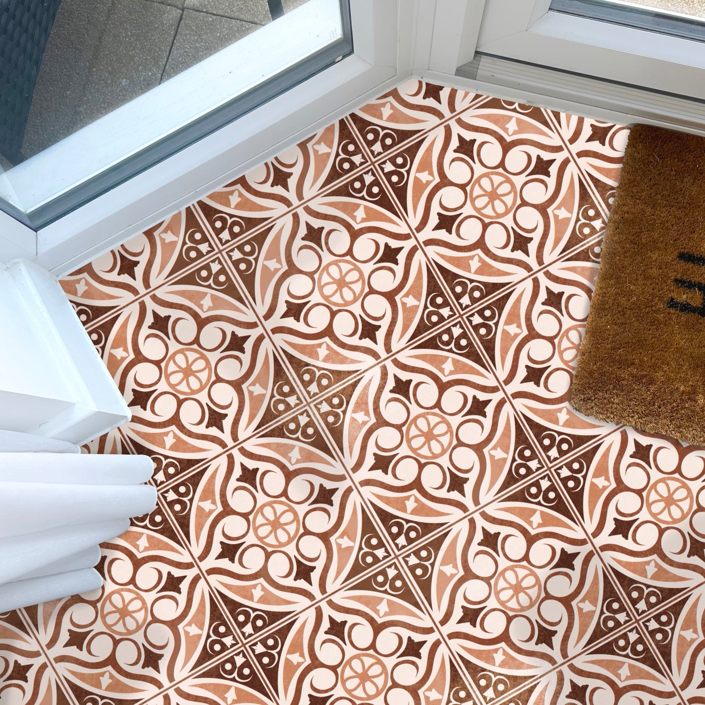 Victorian rustic small Premium Peel & Stick Tiles