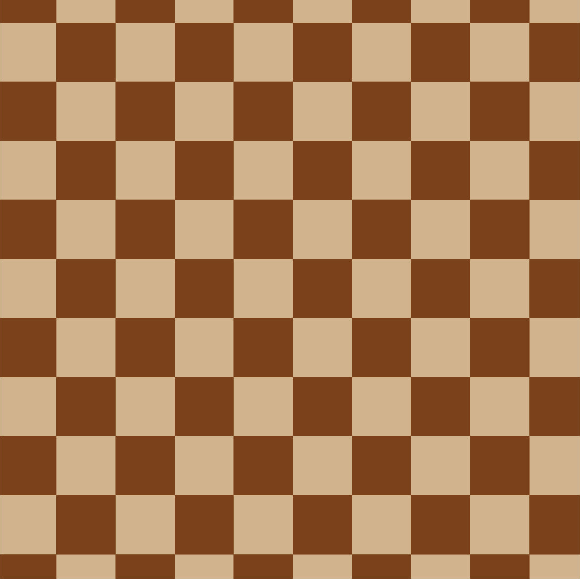 Check Brown & Beige (small) - Window Vinyl