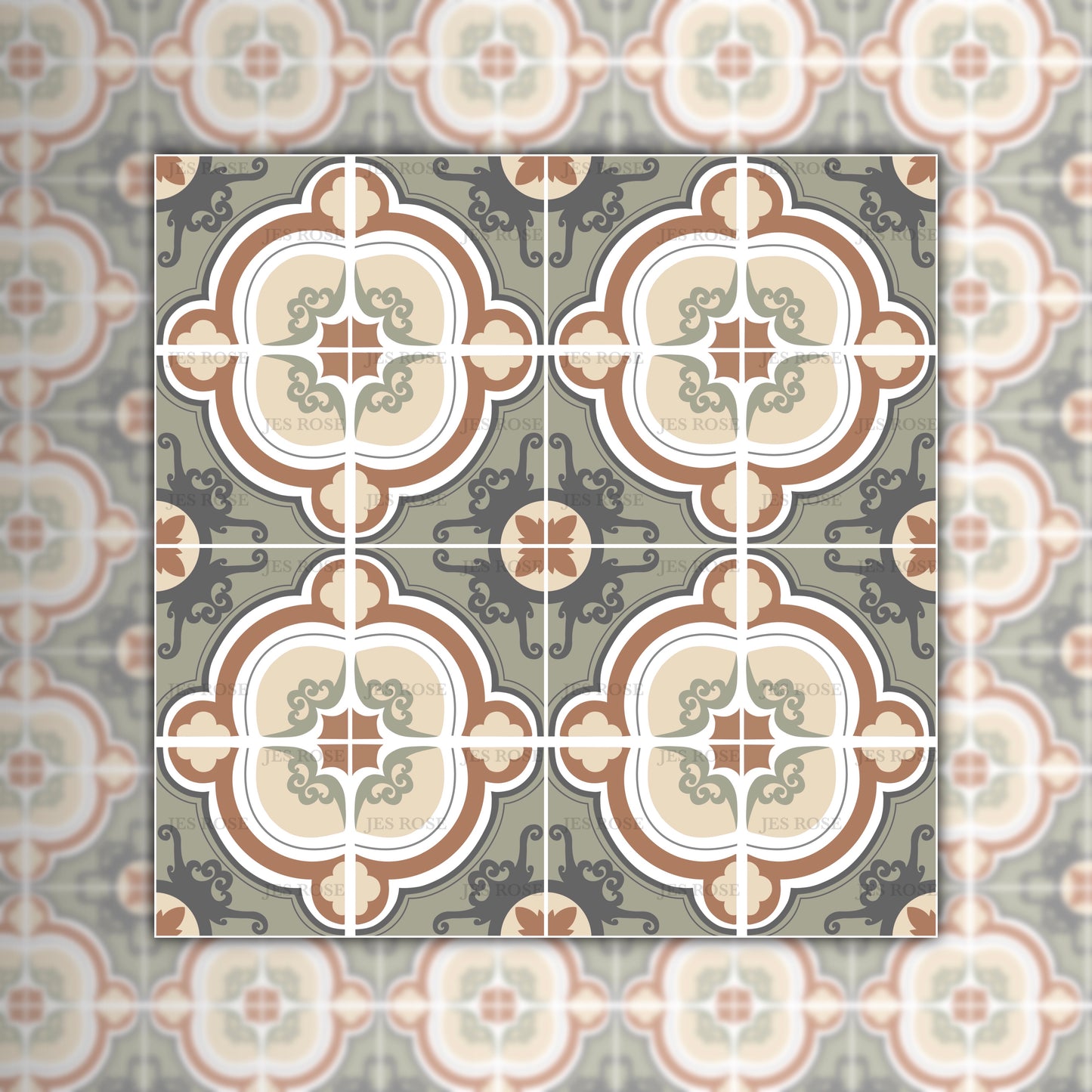 Venice Classic (small) Premium Peel & Stick Tiles