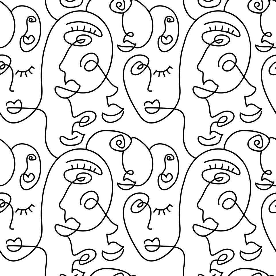 Faces - Floor & Wall Vinyl