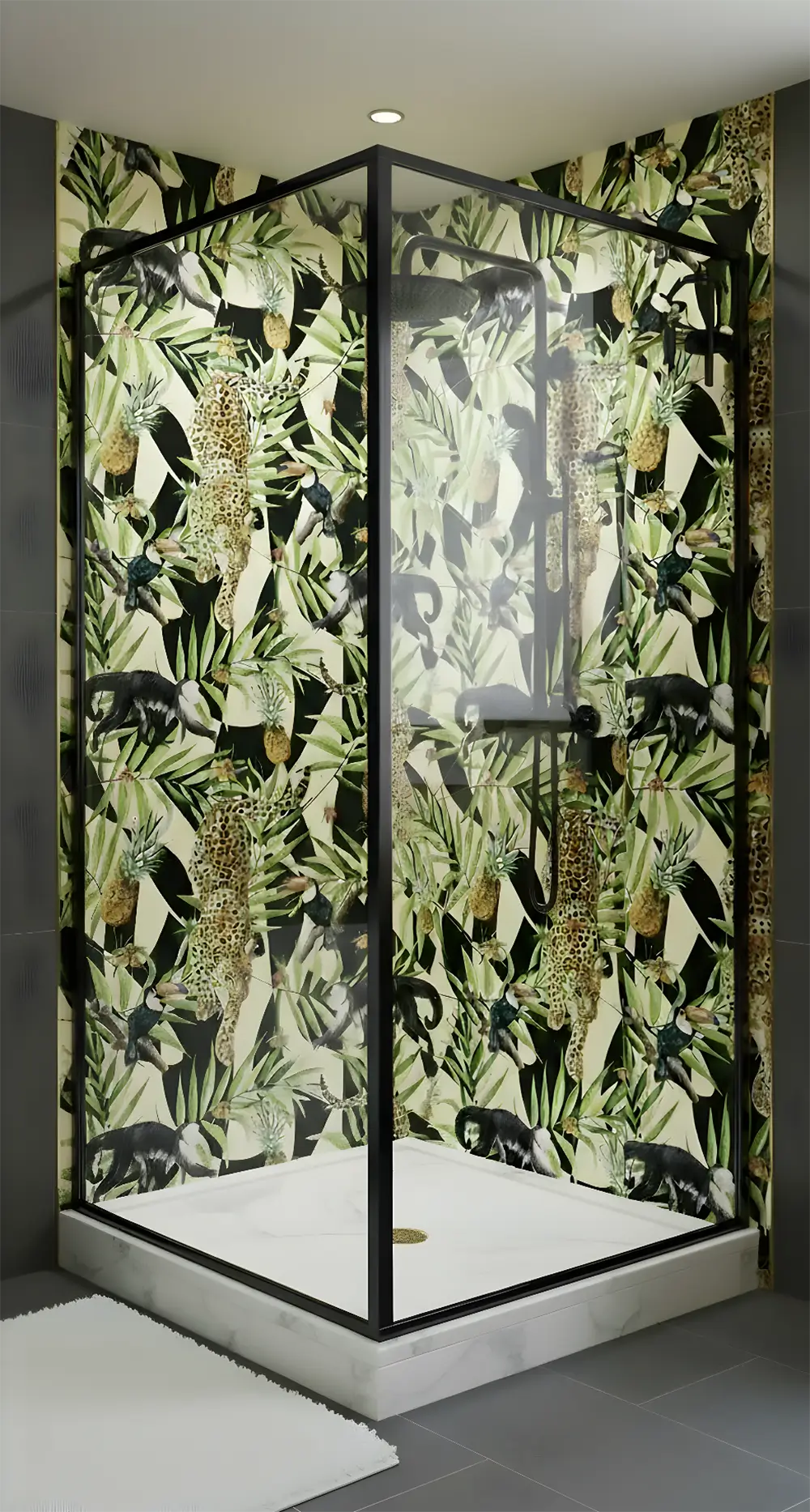 Jungle Abstract Shower Panel