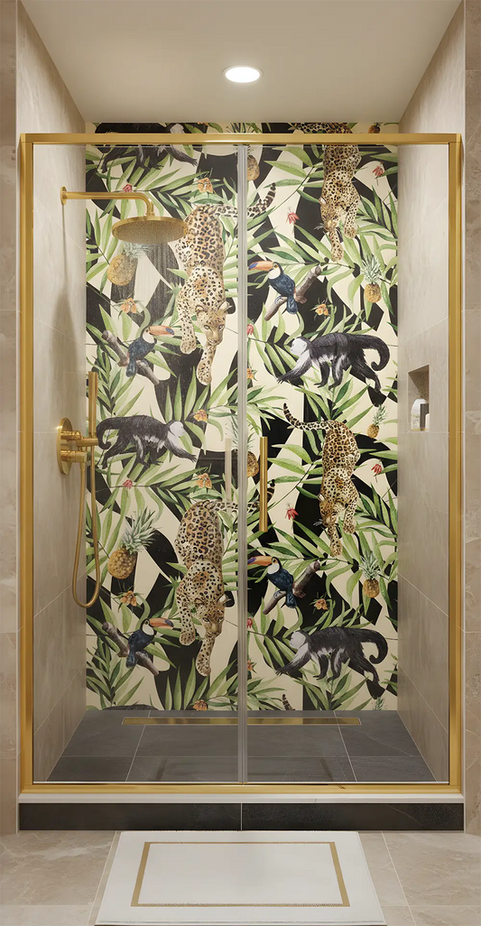 Jungle Abstract Shower Panel