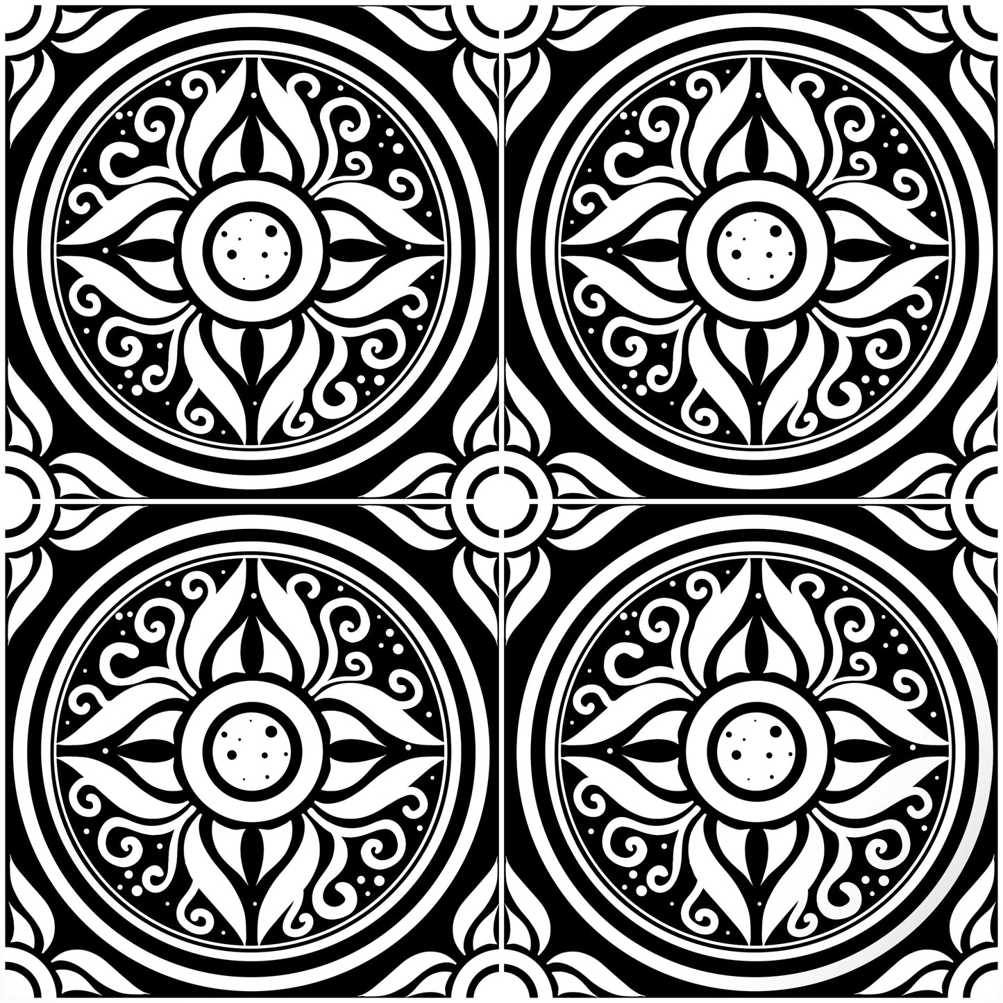 Lisbon Tiles - Window Vinyl