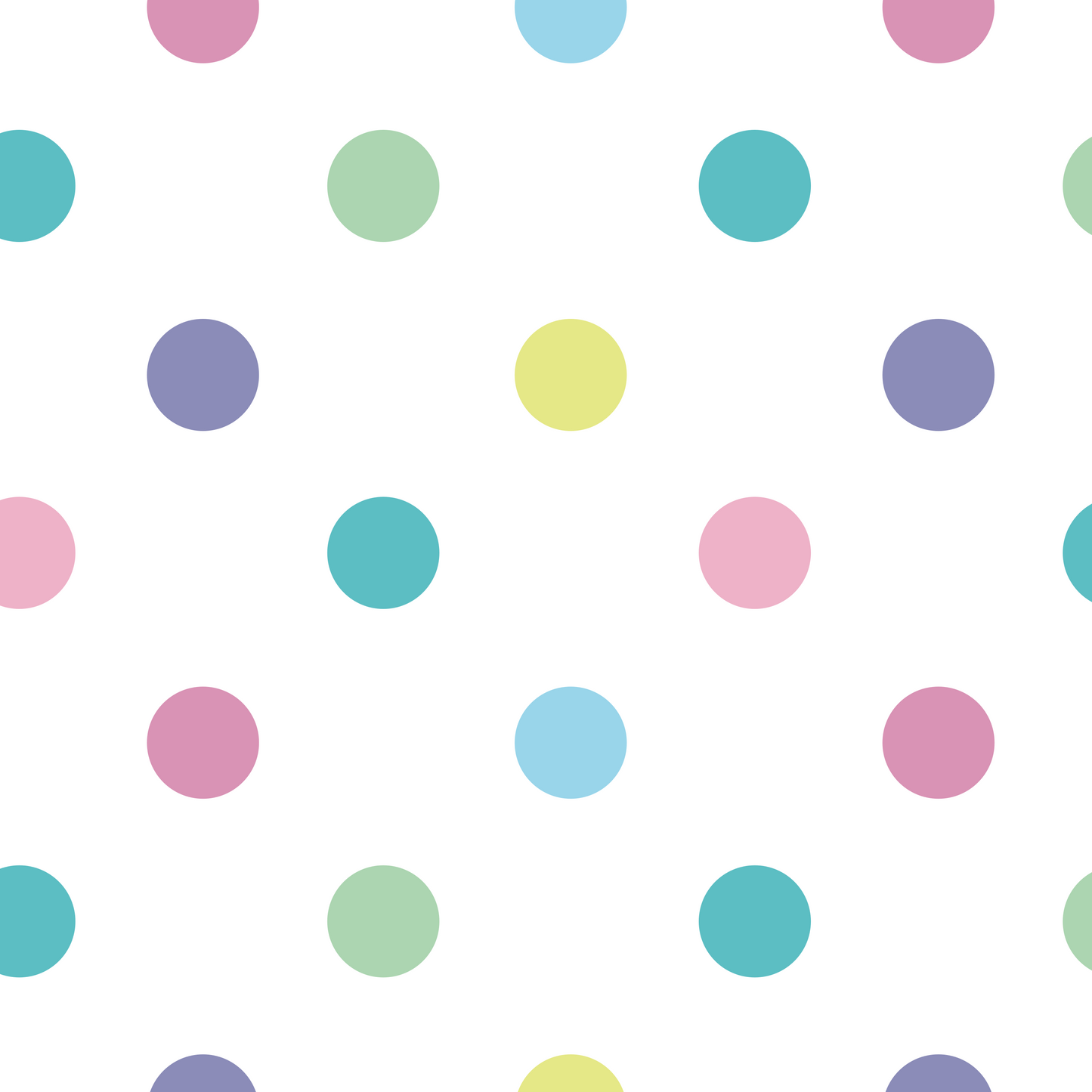 Circles Pastel - Window Vinyl