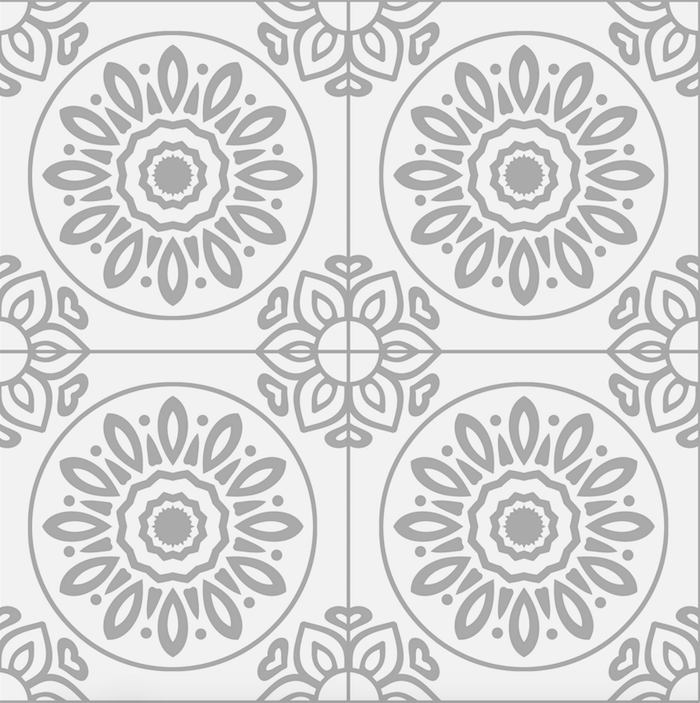 French Tiles - Window Vinyl