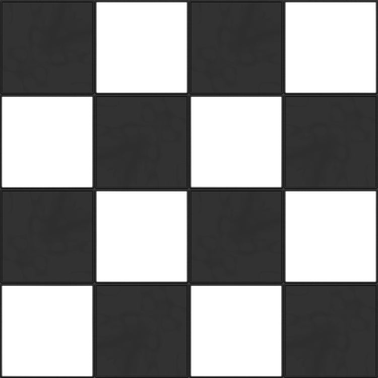 Black & White Checked - Window Vinyl