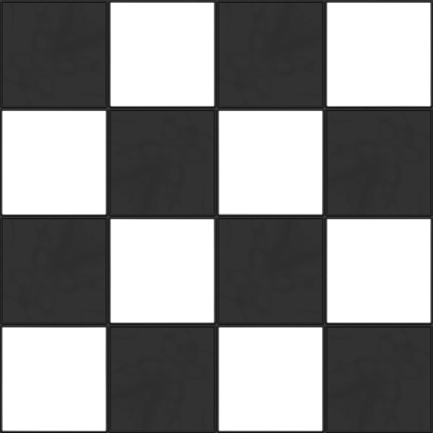 Black & White Checked - Floor & Wall Vinyl