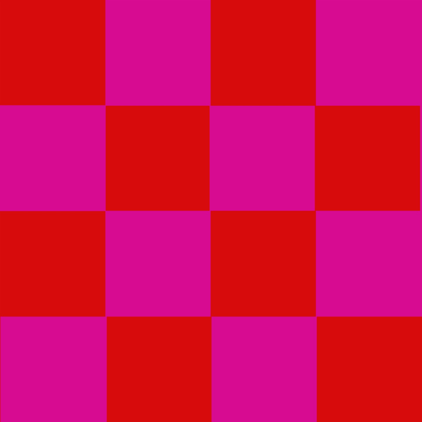 Pink & Red Checked - Floor & Wall Vinyl