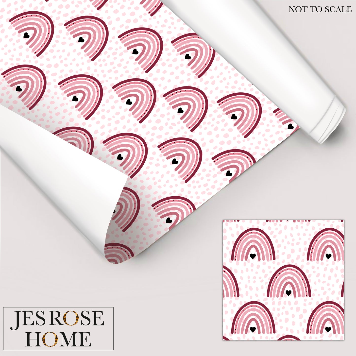 Boho Rainbow - Window Vinyl