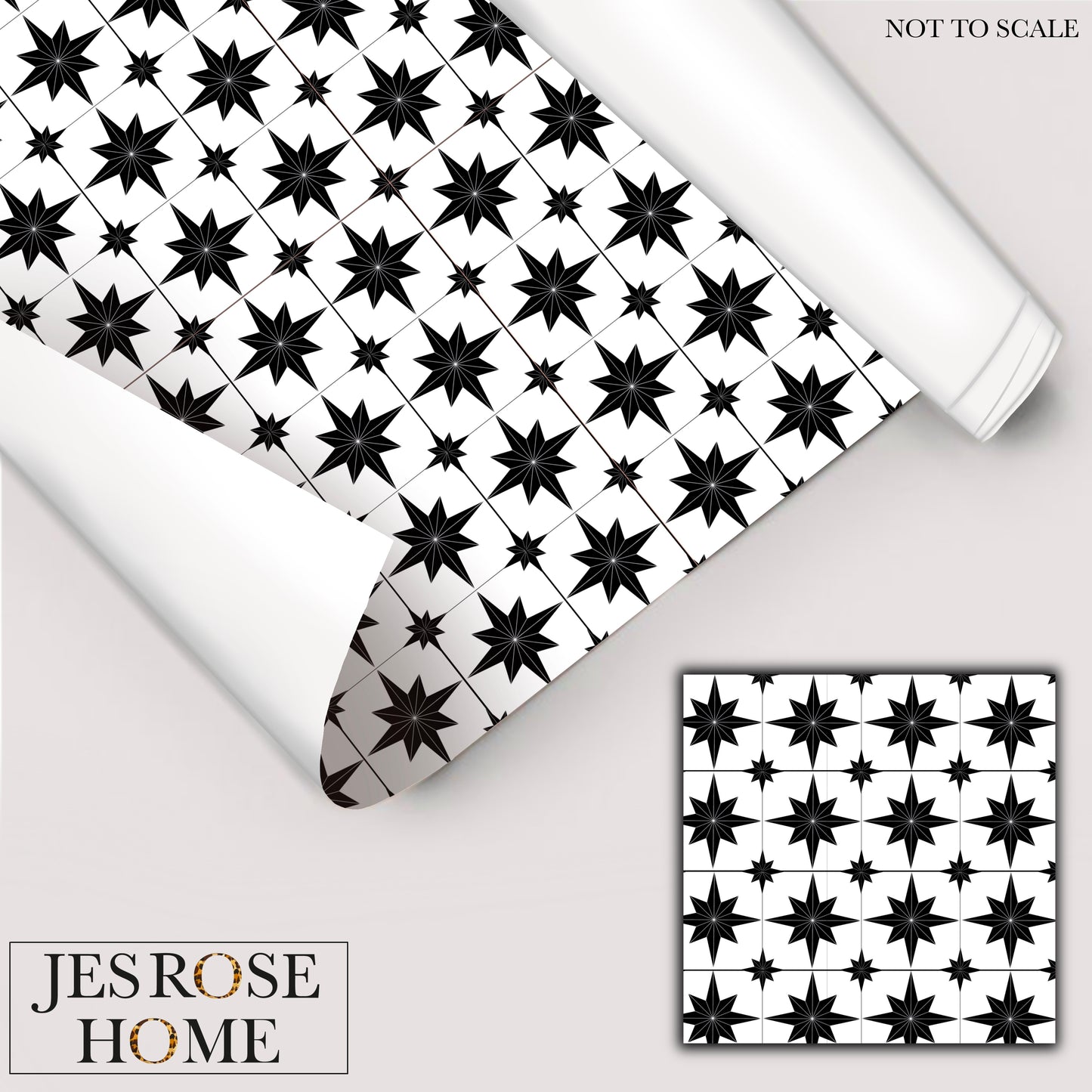 Astral Star Tiles Original - Window Vinyl