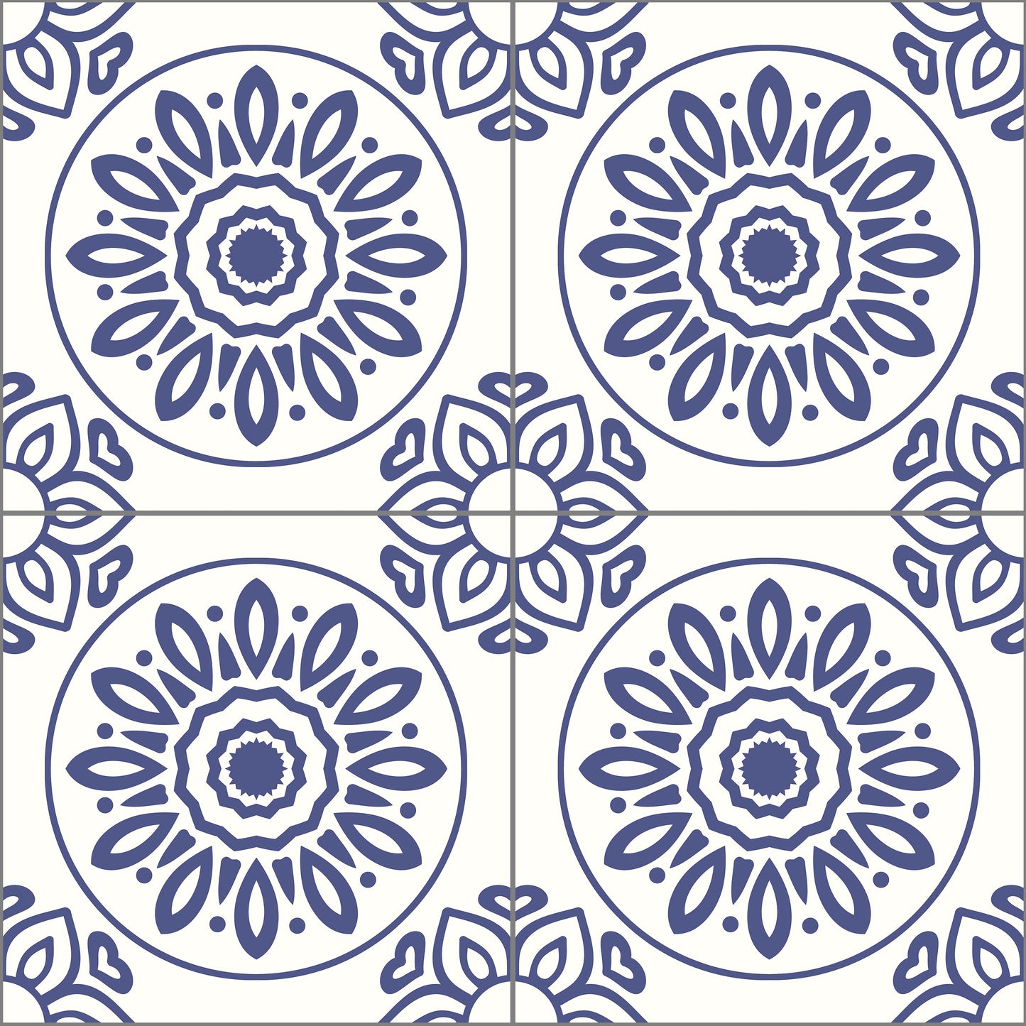 French Tiles - Window Vinyl