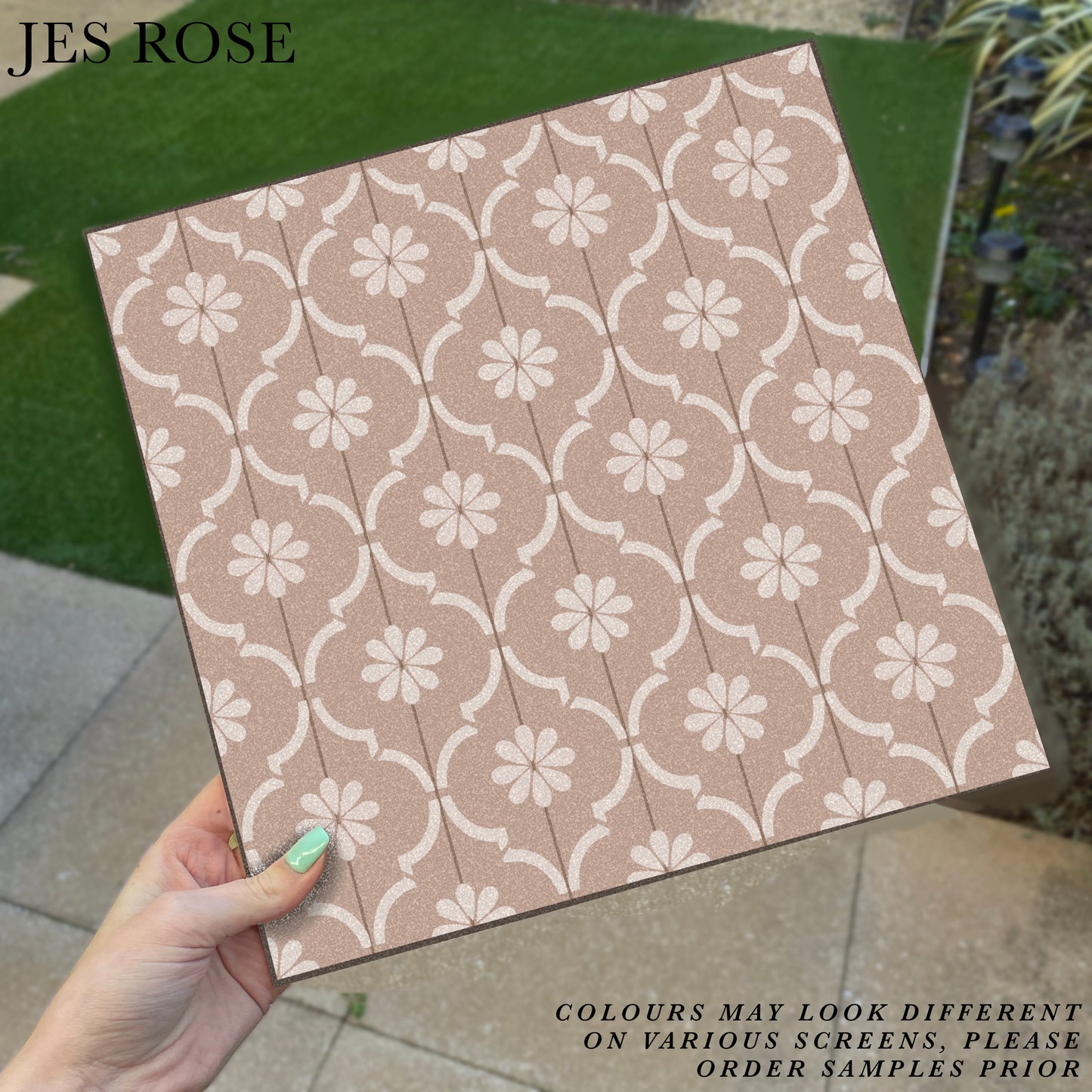 Moroccan Jannah Beige Premium Peel & Stick Tiles
