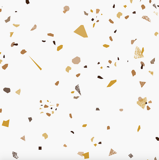 Terrazzo Gold Vinyl Laptop/Tablet Skin