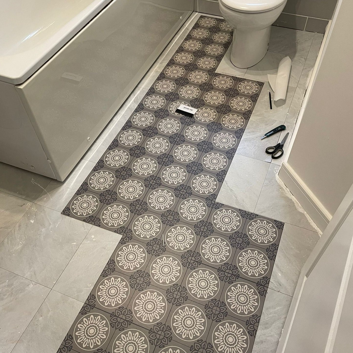 French Sage (Small) Premium Peel & Stick Tiles