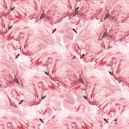 Layered Flamingo Vinyl Laptop/Tablet Skin