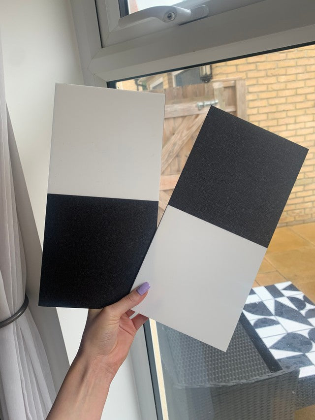Black & White Checked Premium Peel & Stick Tiles