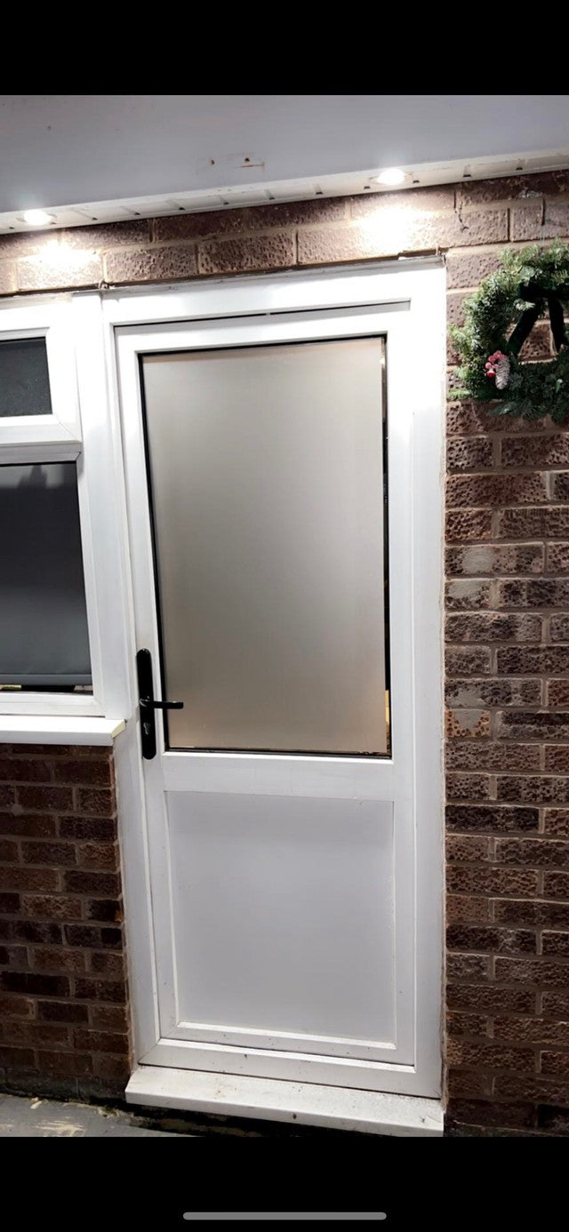 Plain Privacy Window Vinyl