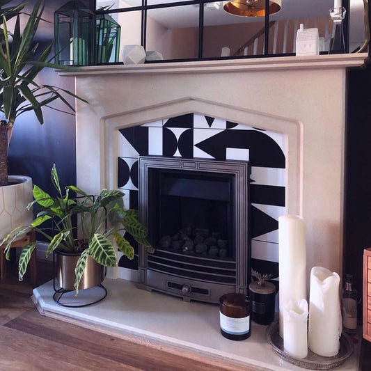 Abstract Geometric - Window Vinyl