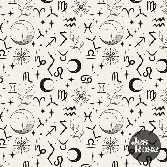Celestial Star Sign - Window Vinyl