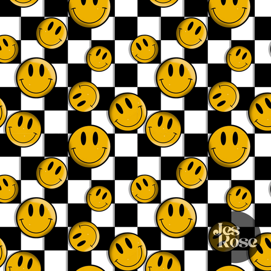 Smiley Check - Window Vinyl