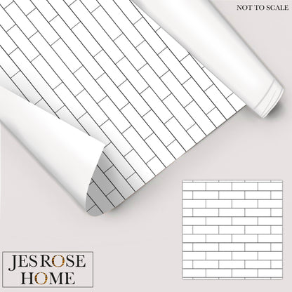 Subway Tiles - Standard Vinyl