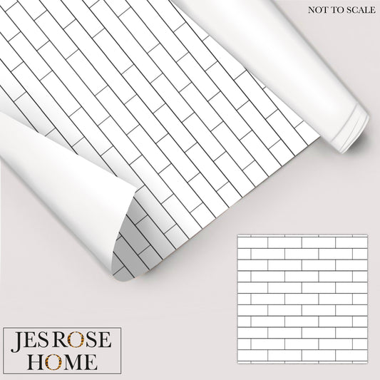 Subway Tiles - Standard Vinyl