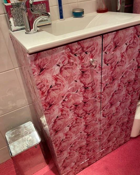 Layered Flamingo - Floor & Wall Vinyl