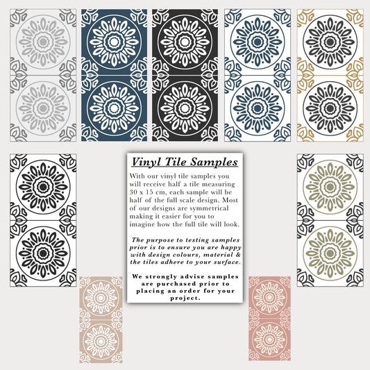 French Pastel Blue (Small) Premium Peel & Stick Tiles