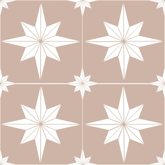 Astral Beige & White Shower Panel