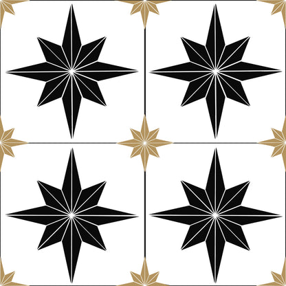 Astral Black & Gold Shower Panel