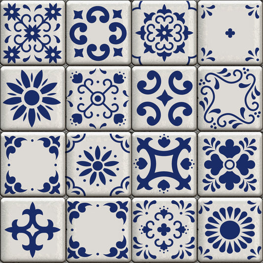 Spanish Tiles  - Window Vinyl