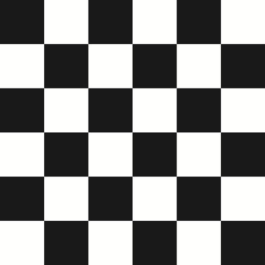 Checkered Design Large - Window Vinyl