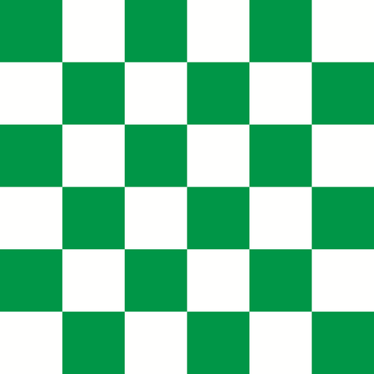 Checkered Design Large - Window Vinyl