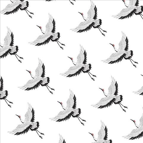 Cranes - Window Vinyl
