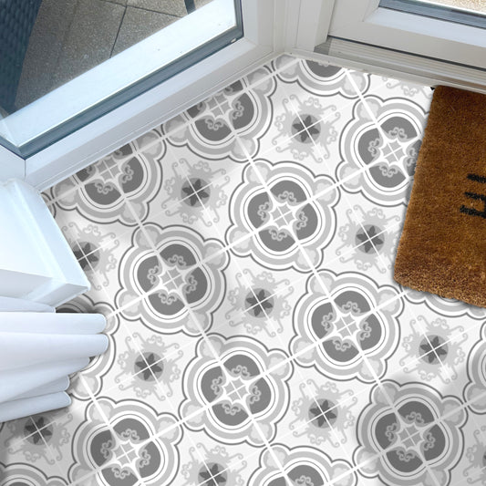 Venice Monochrome (large) Premium Peel & Stick Tiles