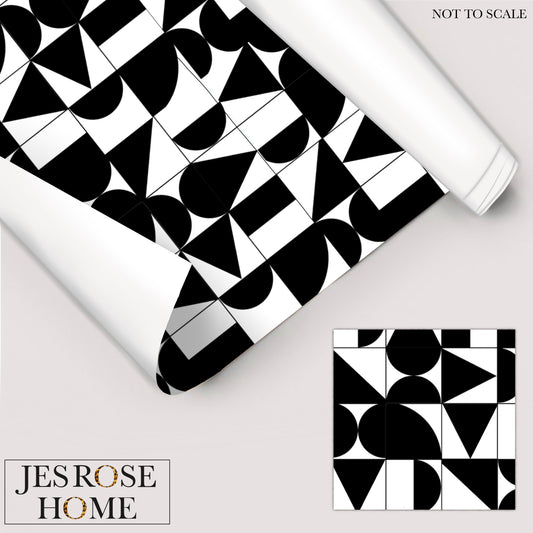 Abstract Geometric - Window Vinyl