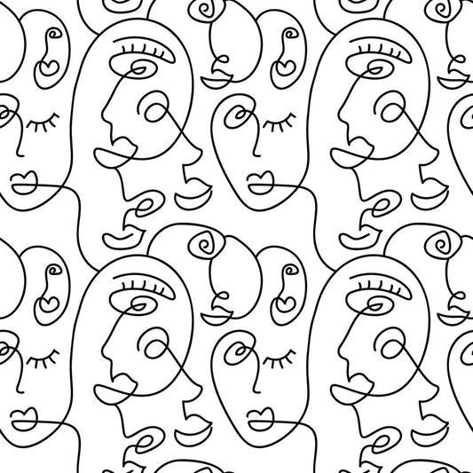 Faces Black & White - Standard Vinyl