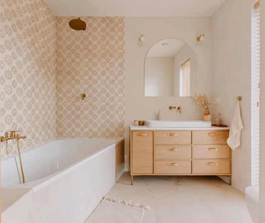 French Rustic Beige Shower Panel